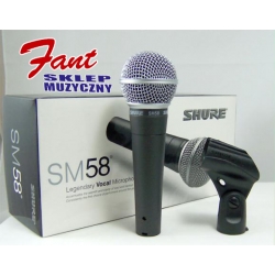 Mikrofon wokalowy SHURE SM58 SE dynamiczny z wyłącznikiem