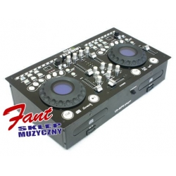 IBIZA  FULL-STATION stacja mikserska DJ z kontrolerem (CD/USB/SD/MP3)