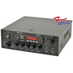 QTX KAD-2BT Digital stereo amplifier with Bluetooth, wzmacniacz karaoke 	 QTX KAD-2BT Digital stereo