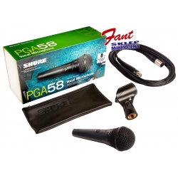 Shure PGA 58 XLR mikrofon dynamiczny