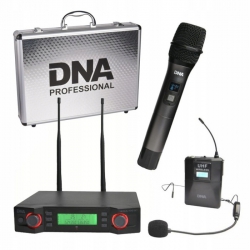 DNA Dual Vocal Head Set mikrofon bezprzewodowy 2x