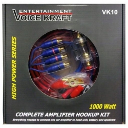 kable samochodowe VK10 Voice Kraft zest. Car audio