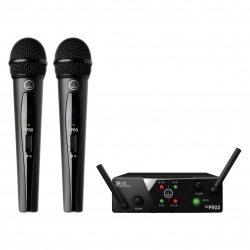 AKG WMS40 mini dual Vocal Set US45 A/C mikrofon bezprzewodowy 2x