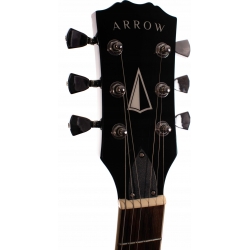 Gitara elektryczna Arrow LP-22 Open Black/Cream