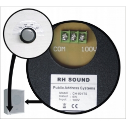 Zestaw nagłośnieniowy RH-Sound SA3-55 x4+ABS-80U++kościół pub