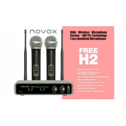 Mikrofon bezprzewodowy 2x Novox FREE H2