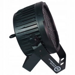 LIGHT4ME Black PAR 30x3W RGBA-UV LED reflektor