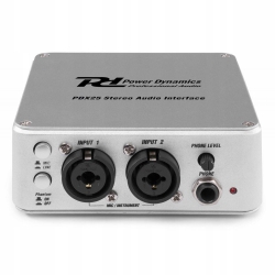 Interfejs audio 2CH USB Power Dynamics PDX25