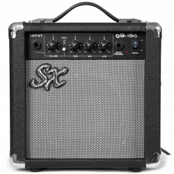 SX SE1-SK-BK Gitara elektryczna zestaw gitarowy