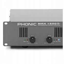 Phonic MAX 1500 PLUS - Końcówka mocy, wzmacniacz